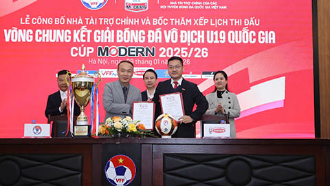  Đại chiến đỉnh cao của các đội bóng mạnh nhất Việt Nam tại giải U19 Quốc gia 2025/26